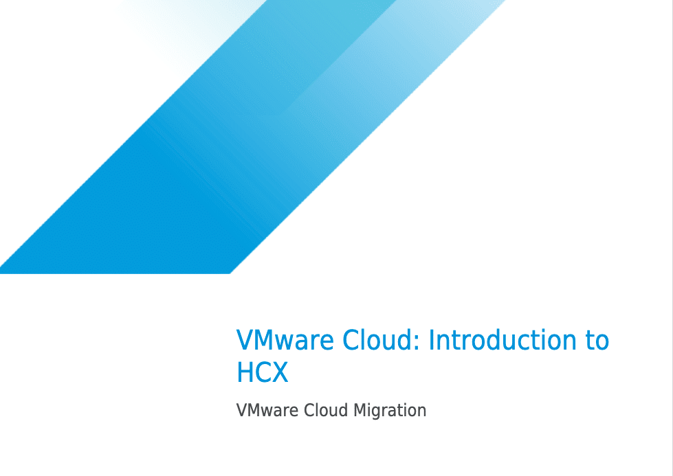 VMware HCX 
