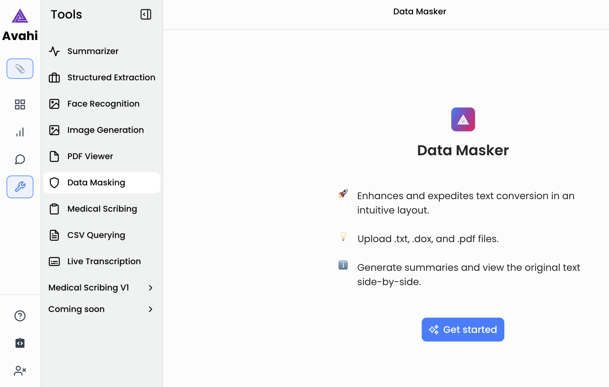 Data Masker de Avahi