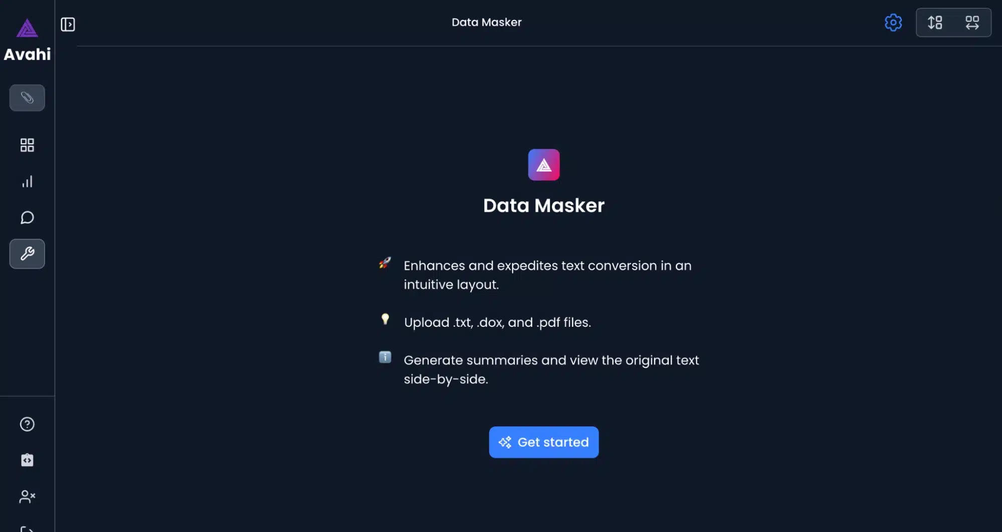 Data Masker de Avahi