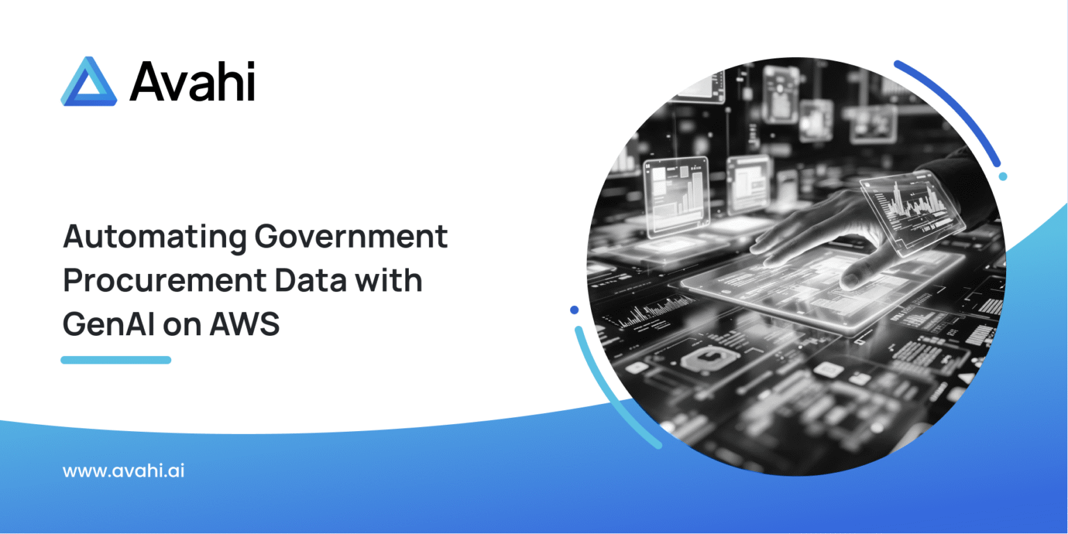 Automating Government Procurement Data with GenAI on AWS - Avahi