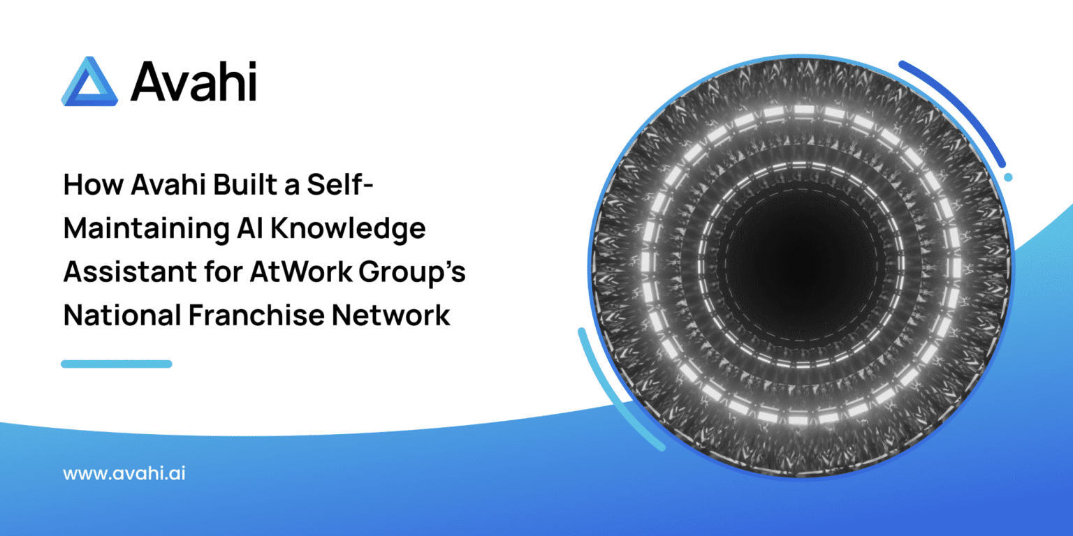 AtWork Group: AI Knowledge Assistant on AWS | Avahi