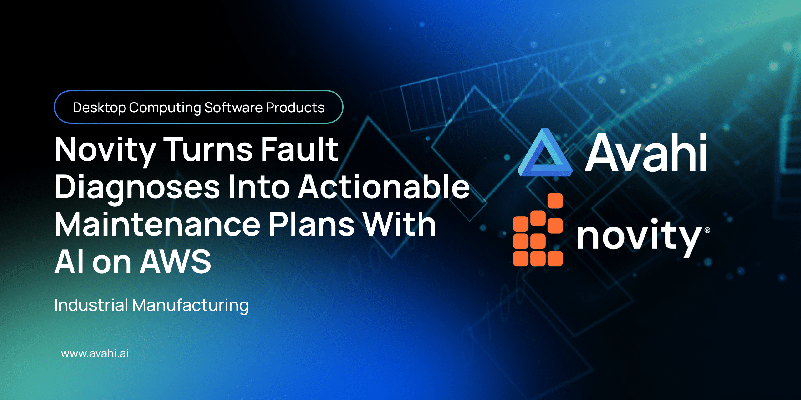 Novity Turns Fault Diagnoses Into Actionable Maintenance Plans With Al on AWS0