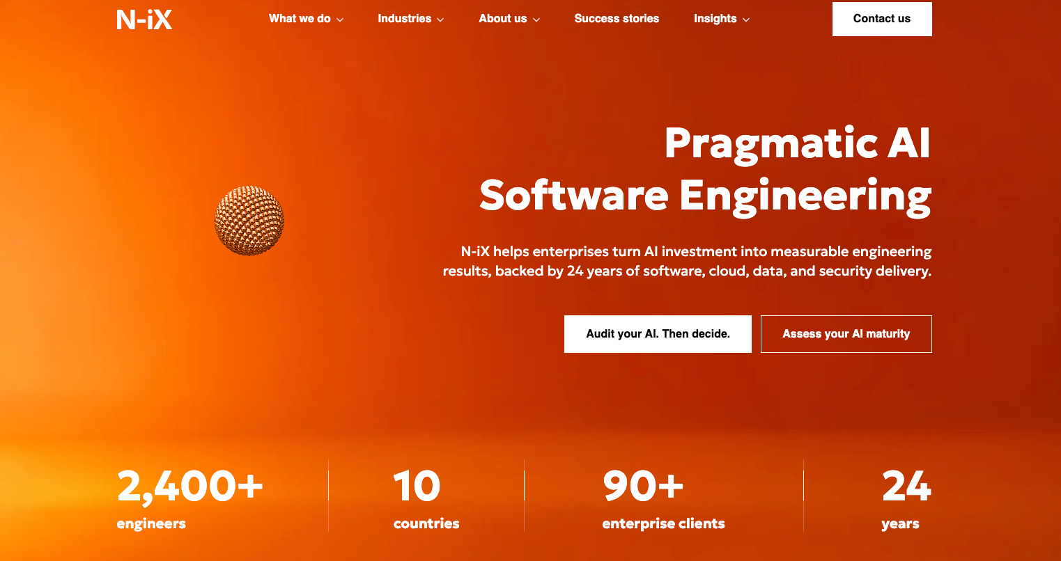 N-iX Homepage