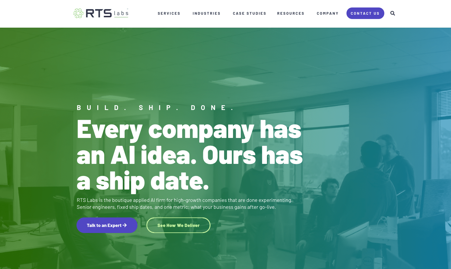 RTS Labs Homepage
