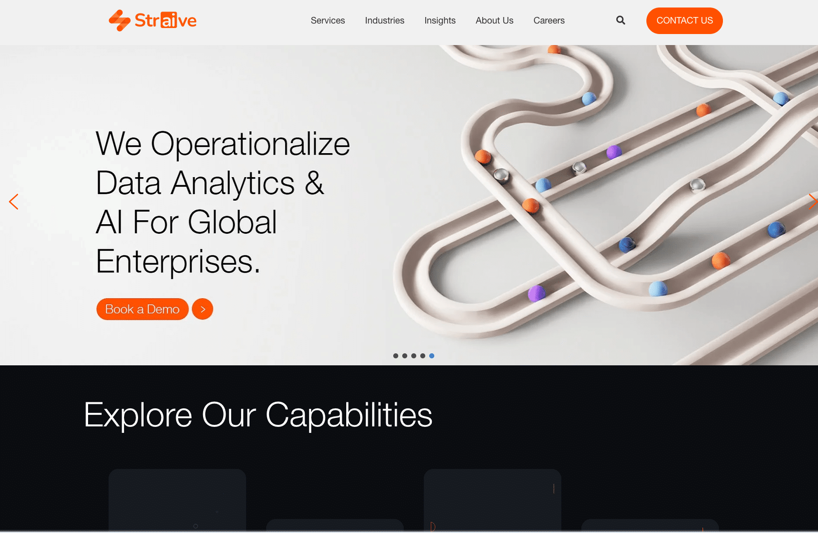 Straive Homepage